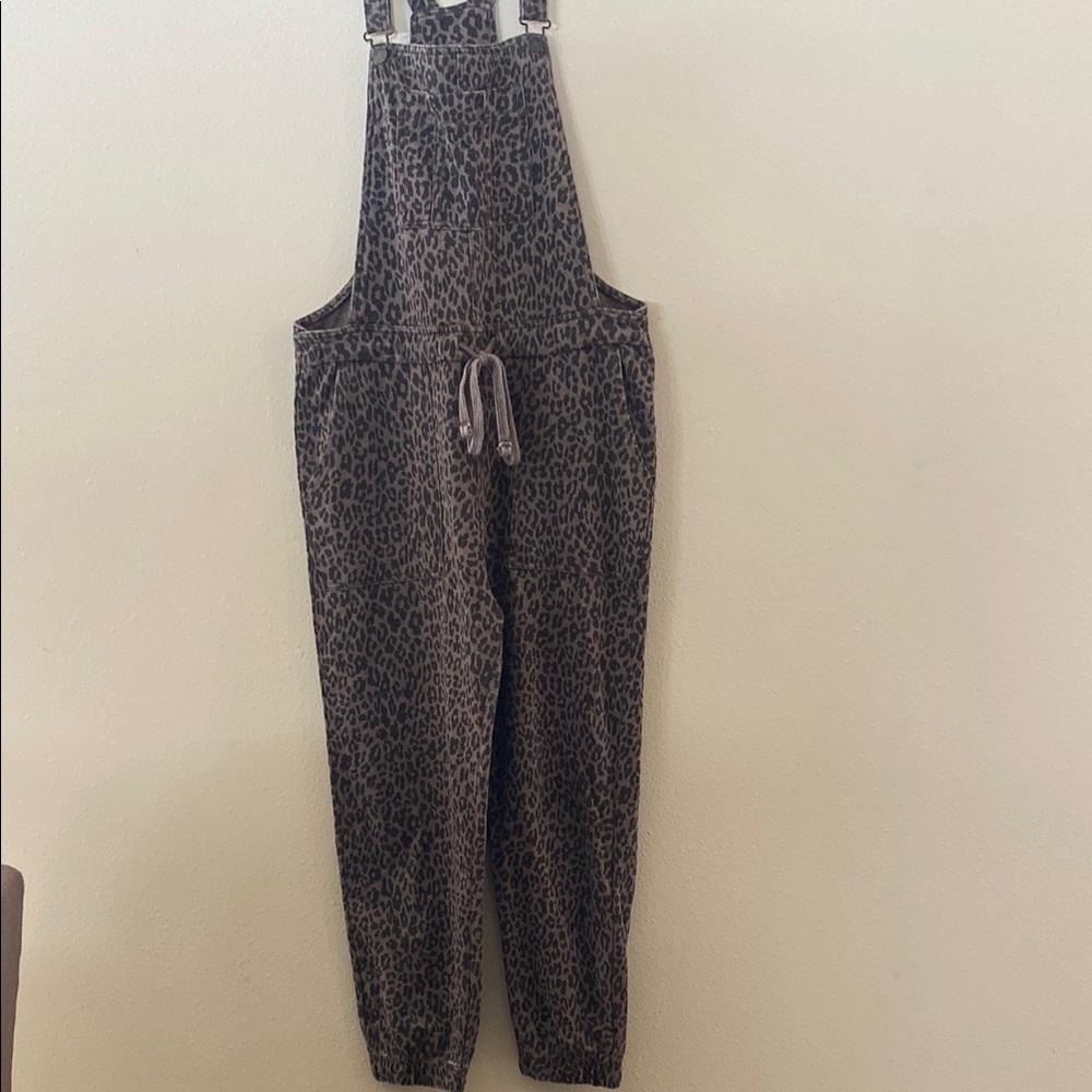 Wallflower Women’s Leopard Print Jumpsuit